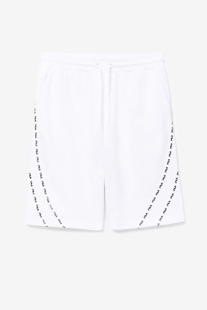 Fila Salvation Shorts White - Mens - 90734EWHI